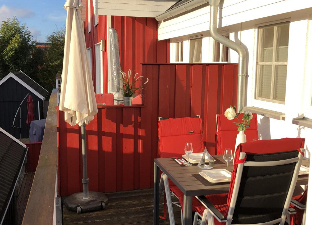 Balkon Deichloft Greetsiel