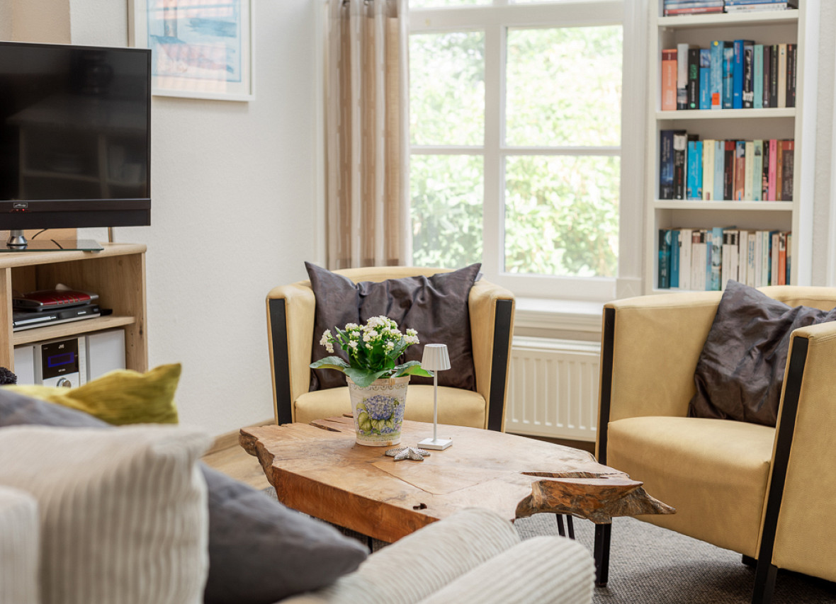 Wohnbereich mit 2 Sesseln