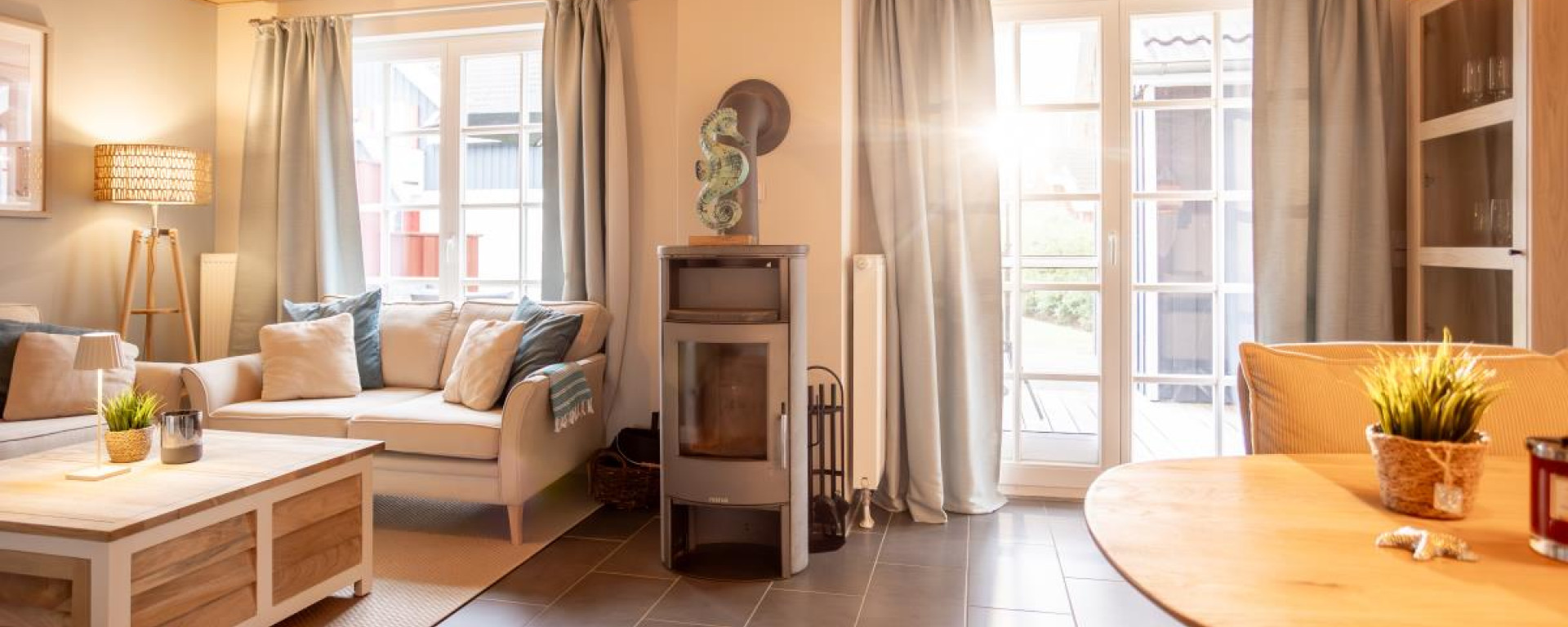 Sonnenstrahlen im Wohlfühl-Wohnzimmer