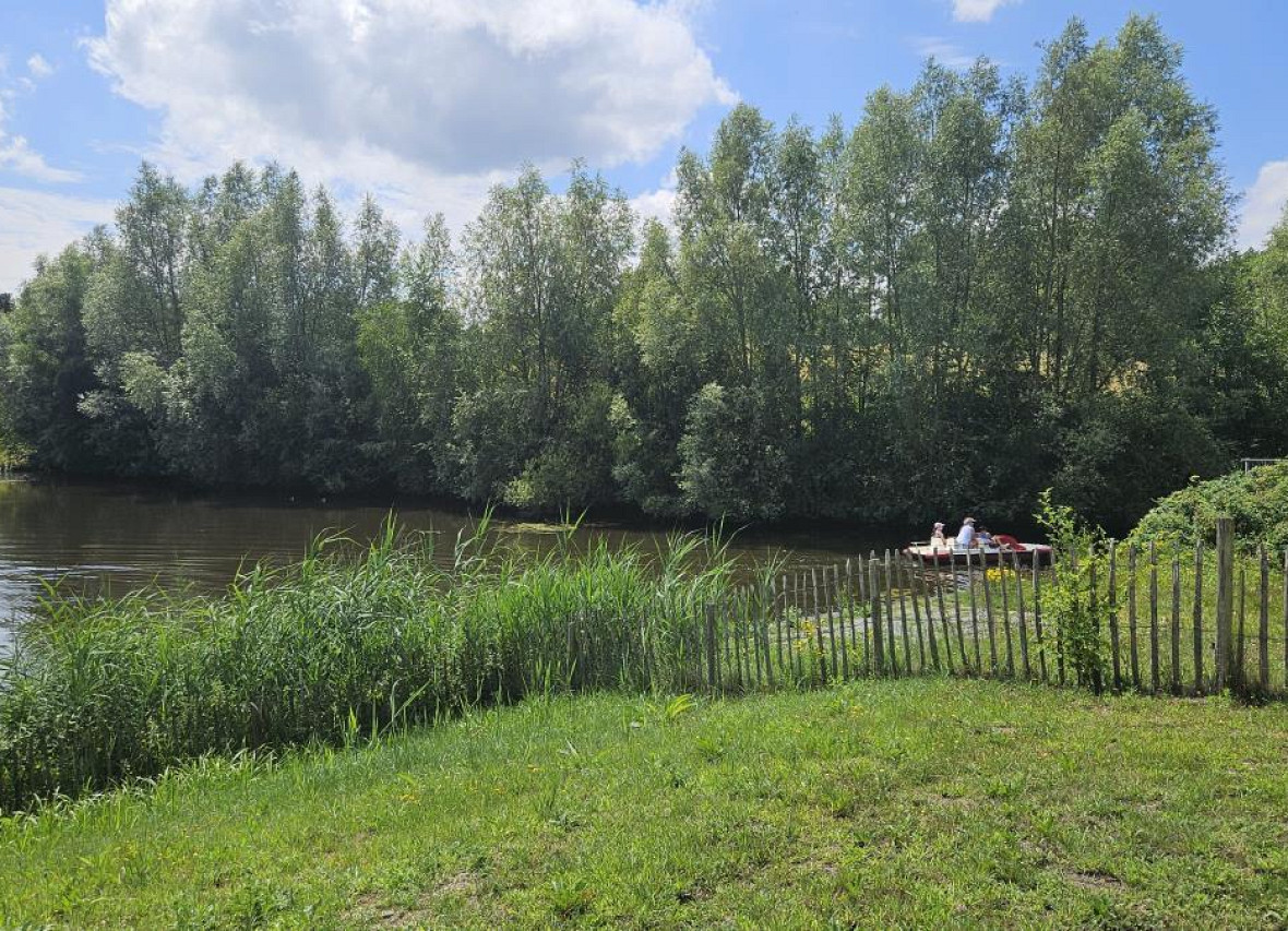 
Erholung pur im Seepark Nordhorn - Aussicht von Dock 61 im Seepark Nordhorn