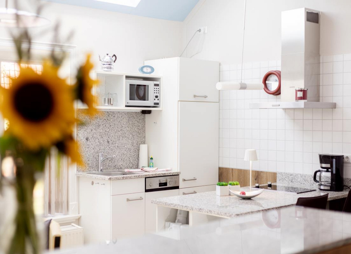 Blick auf die Küche