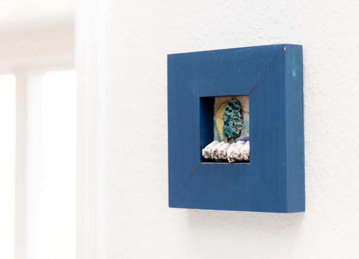 Wandbild im Wohnzimmer