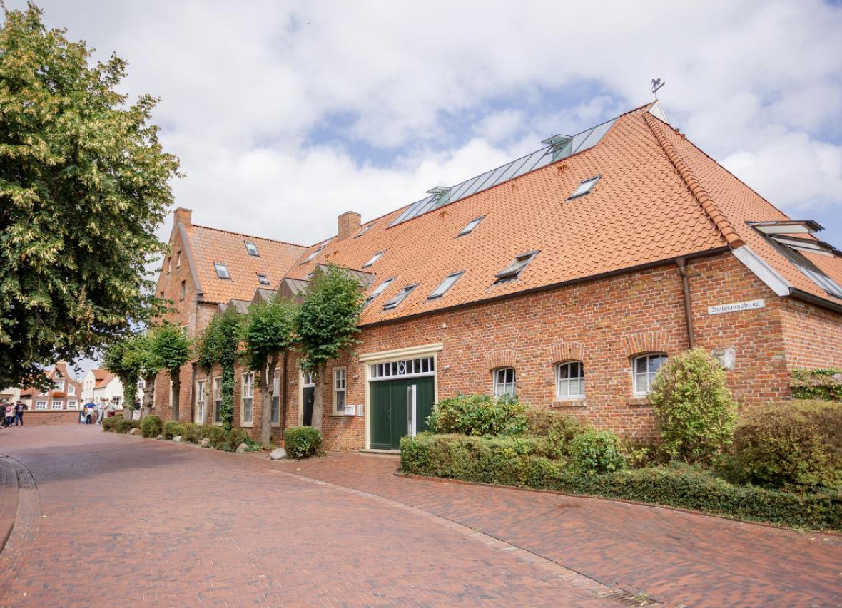 Das imposante Amtmannshaus 