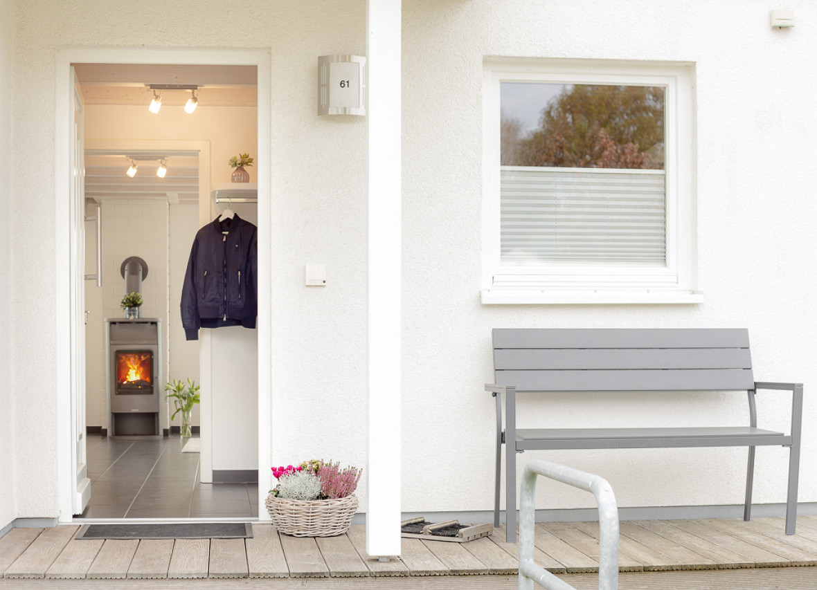 Einladender Eingangsbereich von Dock 61